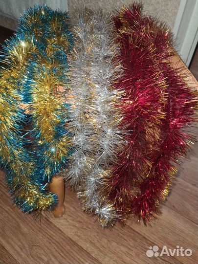 Дождик новогодний