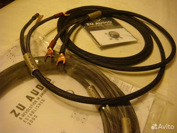 Новый акустический кабель Zu Audio Mission 3.0 м