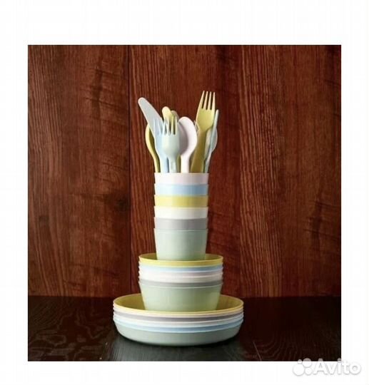 Посуда детская IKEA калас Новые наборы