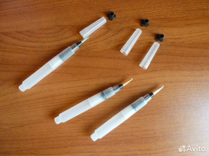 Кисть с резервуаром для воды для рисования