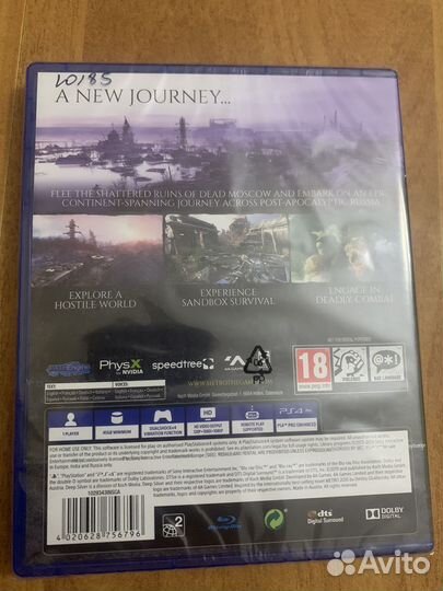 Metro исход ps4/ps5