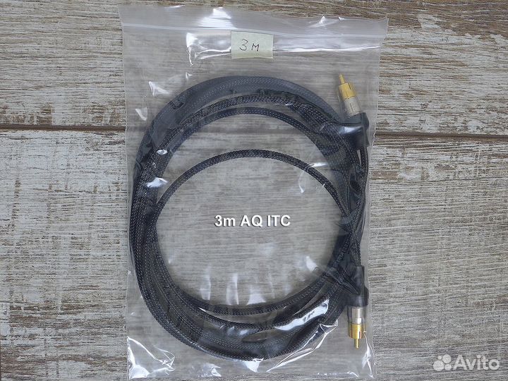 Цифровой spdif коаксиальный Coax кабель Audioquest