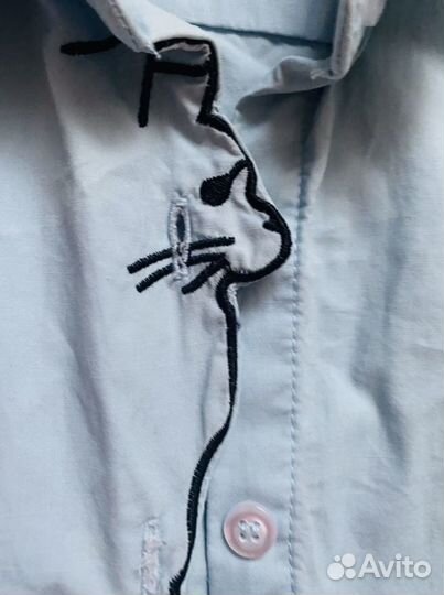 Стильная Рубашка на девочку