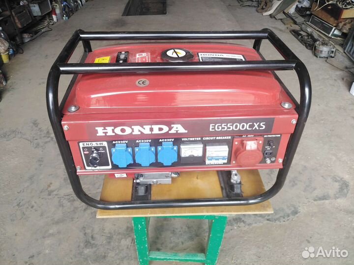 Генератор бензиновый honda eg 5500cxs