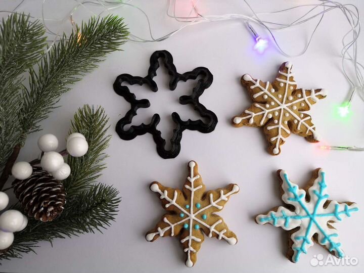 Вырубки (формочки) для пряников, печенья.Новый год