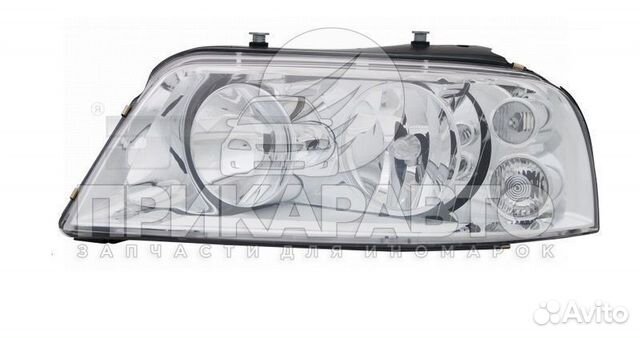 Фара левая volkswagen sharan 07