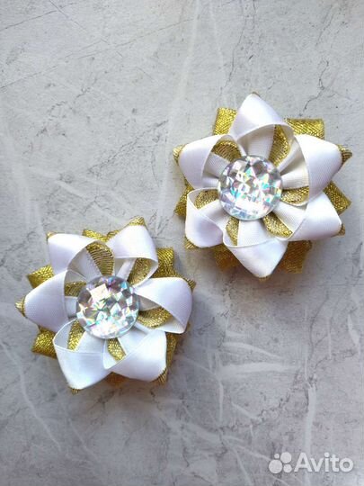 Бантики для девочек ручной работы