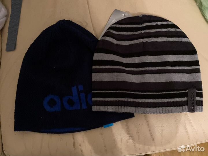 Шапки новые,фирменные,adidas,reebok