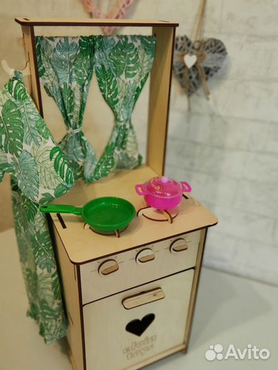 Мебель для кукол из дерева