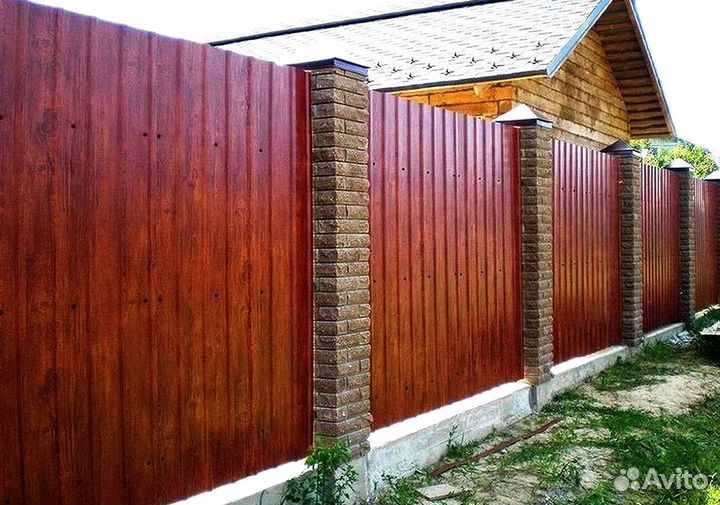 Профлист Профнастил под дерево