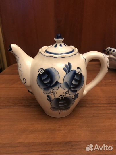 Заварочный чайник Гжель
