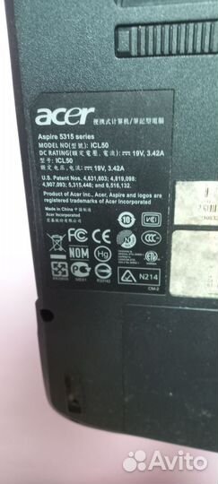 Acer aspire 5315