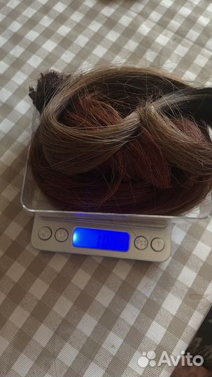 Волосы натуральные 45см