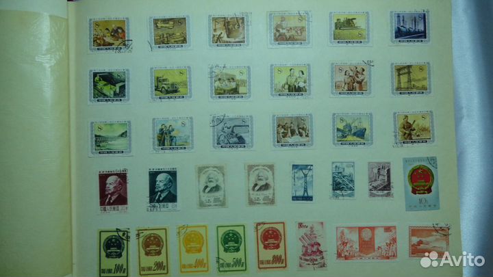 Альбом с марками.Стар марки мира.6