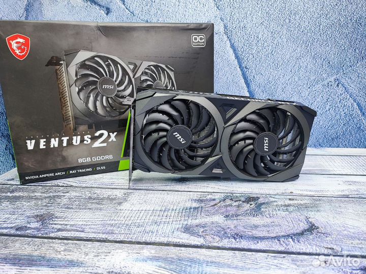 Видеокарта MSI RTX 3060 Ventus X2 (Новая)