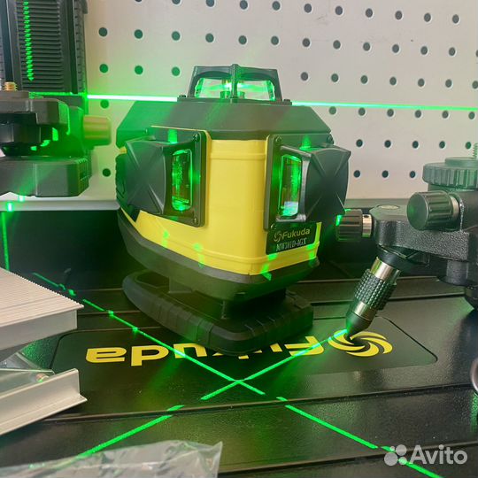 Лазерный уровень нивелир Fukuda сервопривод