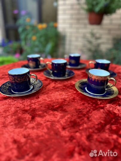 Кофейный сервиз.Франция Лемож