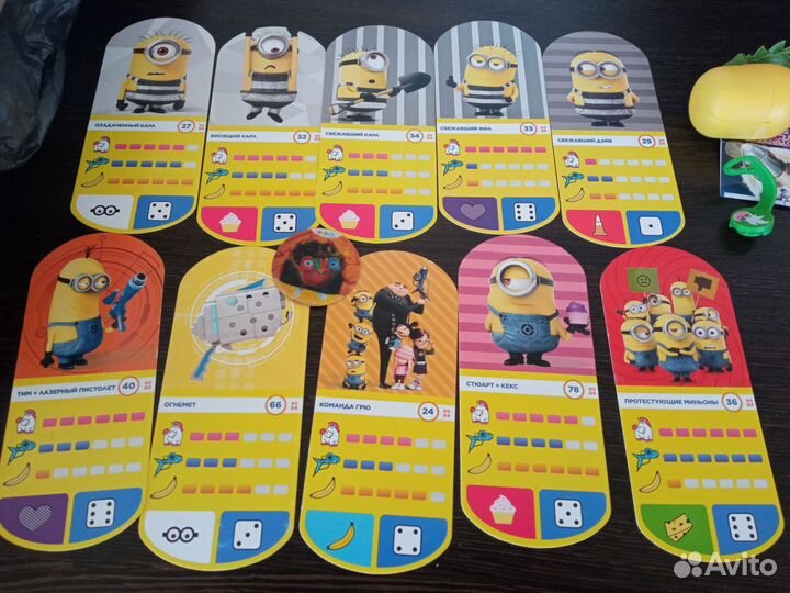 Скрепыши, минифигурки, карточки, игрушки пакетом