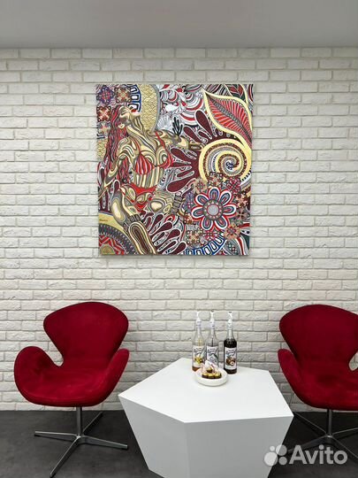 Картина в технике зенарт