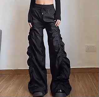 Брюки широкие Rick Owens type