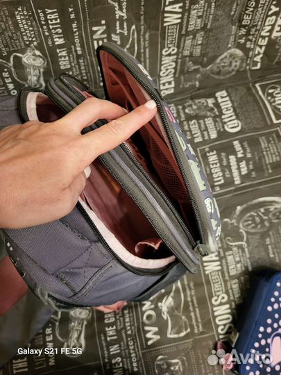 Школьный рюкзак, сменка и пенал