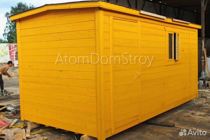 Бытовка металлическая хоз блок / С гарантией