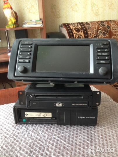 Бмв е39 магнитола комплект