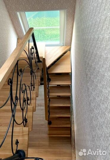 Облицовка ступеней породами дерева