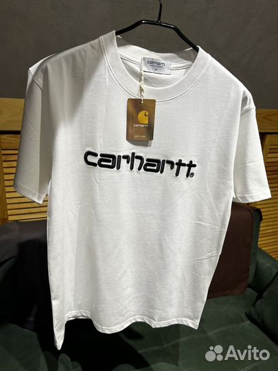 Футболка Carhartt белая 3XL