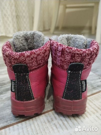 Ботинки детские на девочку демисезонные, размер 19