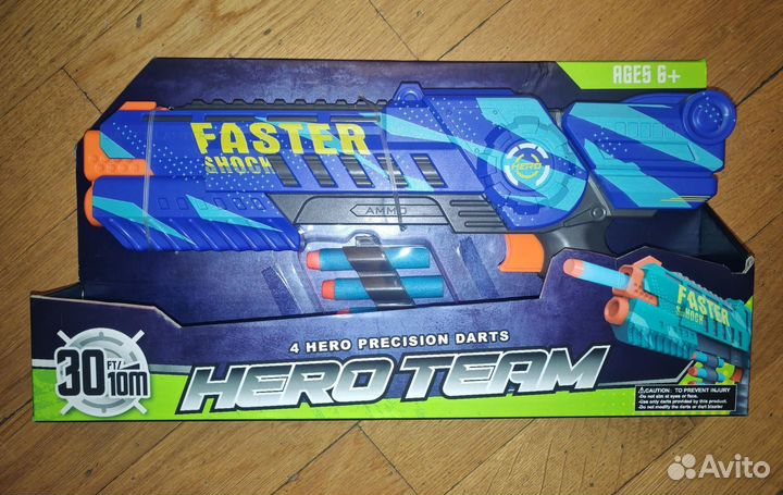 Бластер hero игрушка