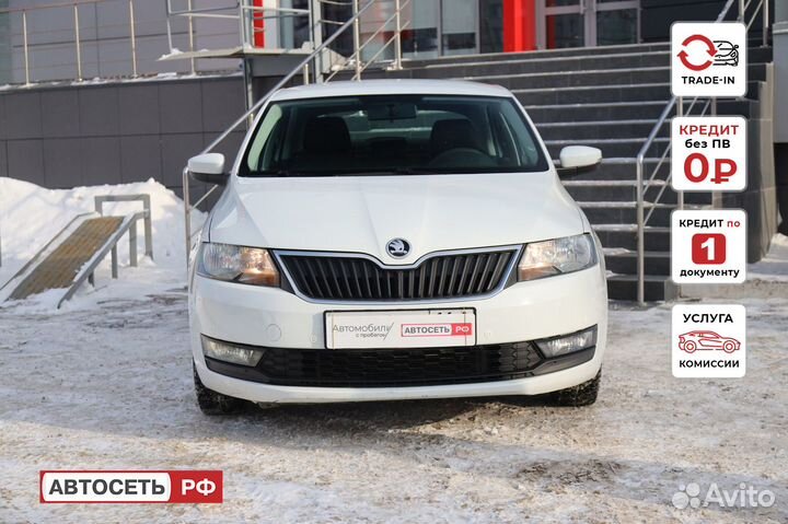 Skoda Rapid 1.6 МТ, 2017, 149 000 км