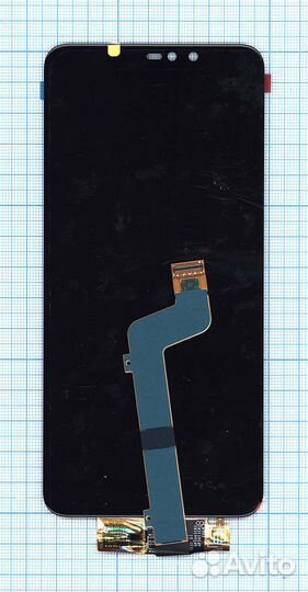 Дисплей для Xiaomi Redmi Note 6 Pro черный Orig