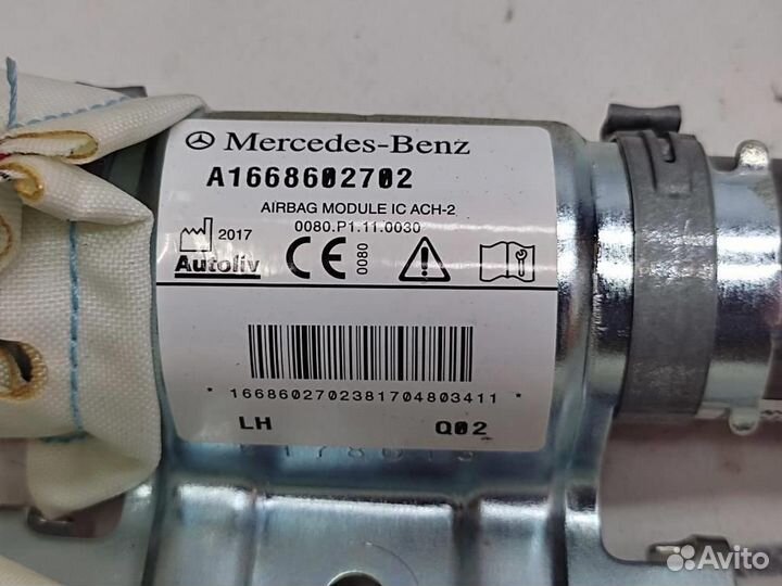 Шторка без-ти левая w166 GLS-class 642.826