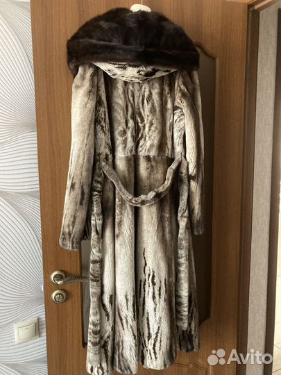 Шуба норковая 48 50 длинная