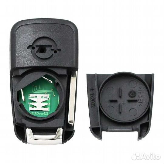 Ключ зажигания Opel Astra J 2 кнопки с чипом