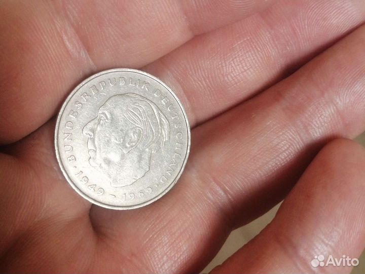 Набор памятных монет Германии по 2 марки