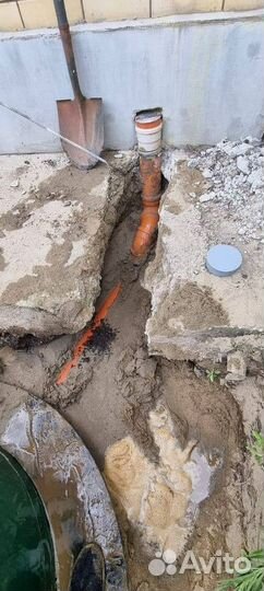 Установка канализации септик под ключ