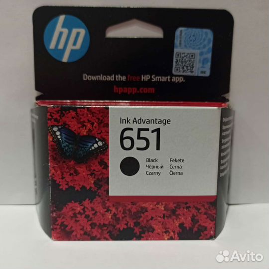 Картриджи струйные HP 651 оригинальные
