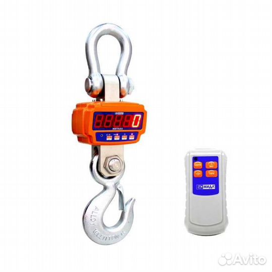 Весы крановые 5 тонн с поверкой