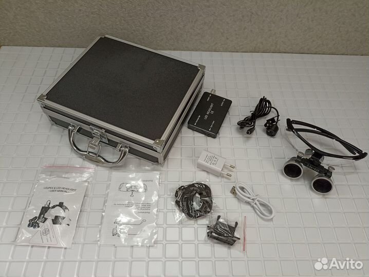 Бинокулярные очки с подсветкой