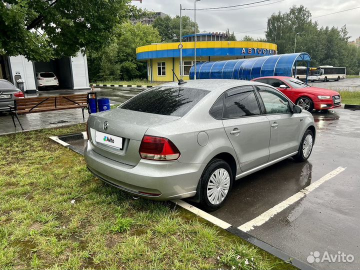 Volkswagen Polo 1.6 AT, 2018, 98 000 км