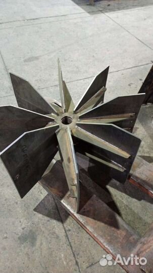 Балансировка крыльчаток колес вентиляторов