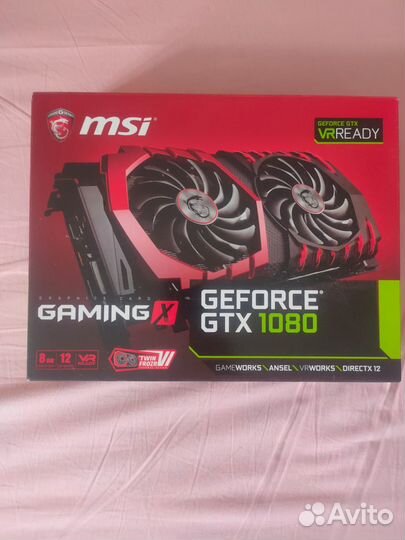 Видеокарты gtx 1080