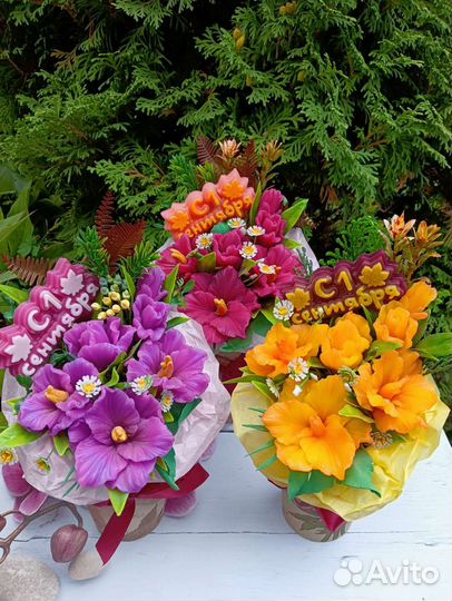 Букеты мыльные 1 сентября