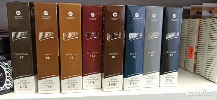 Краска для бровей и ресниц, оксид