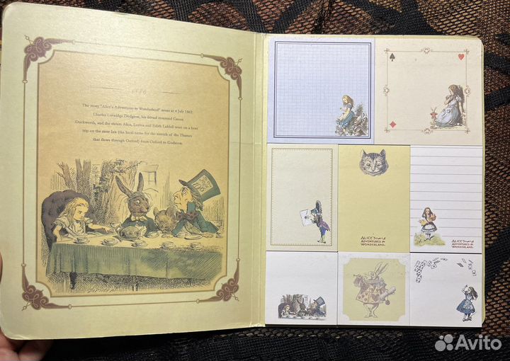 Стикеры для записей Алиса в стране чудес
