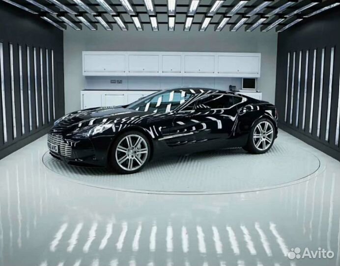 Детейлинг центр в крупном паркинге