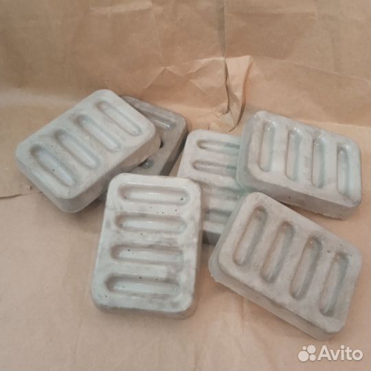 Мыльницы из бетона (ручная работа)