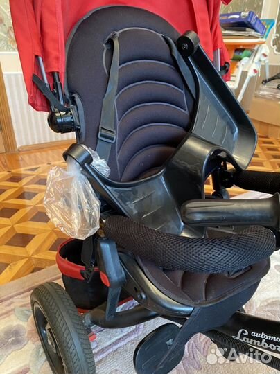 Велосипед детский трехколесный lamborghini